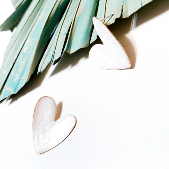 Heart earrings #556  - Picture 1 of 7